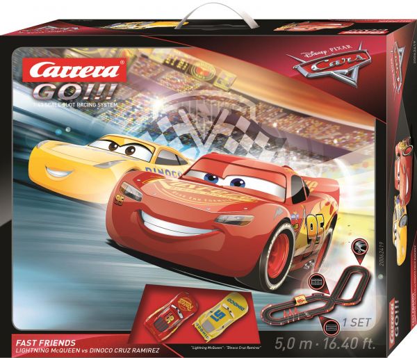 CARRERA 20062419 GO!!! Disney Pixar Cars 3 - Fast Friends