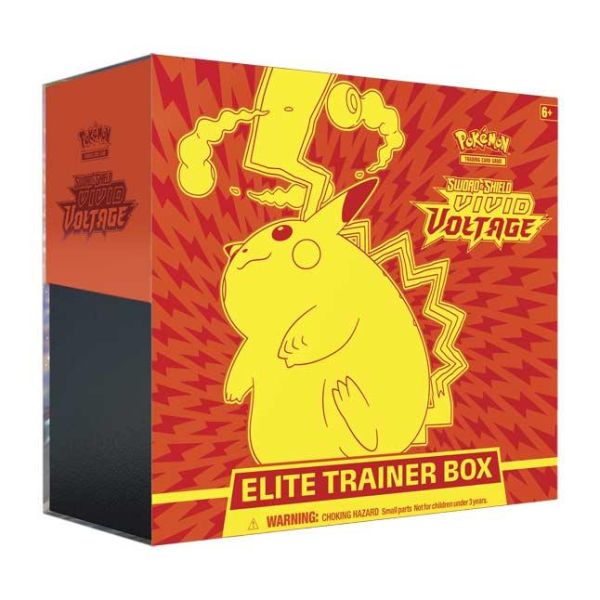 POKÉMON 80768 PKM Pokémon Sword &amp; Shield-Vivid Voltage Elite Trainer Box