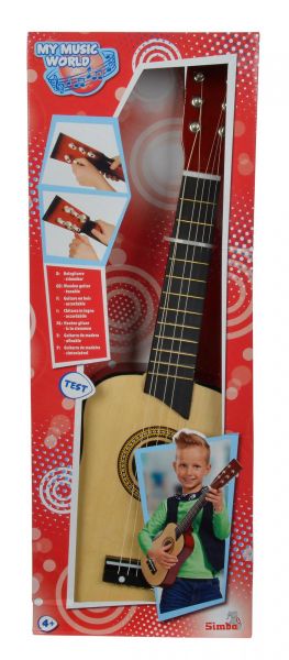 Simba 106831468 My Music World Kinder Holzgitarre