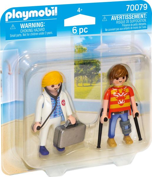 PLAYMOBIL® 70079 DuoPack Ärztin und Patient