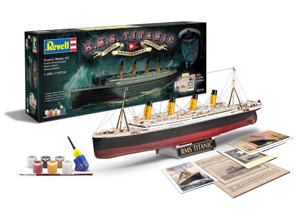Revell 05715 1:400 Geschenkset &quot;100 Jahre Titanic&quot;