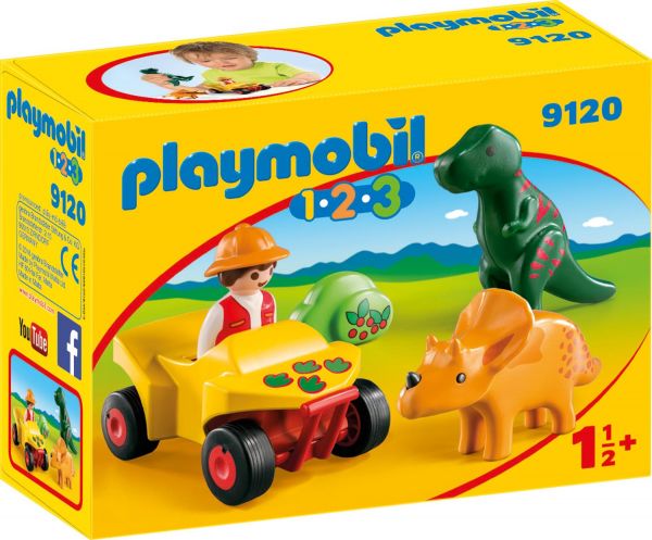 PLAYMOBIL® 9120 Dinoforscher mit Quad