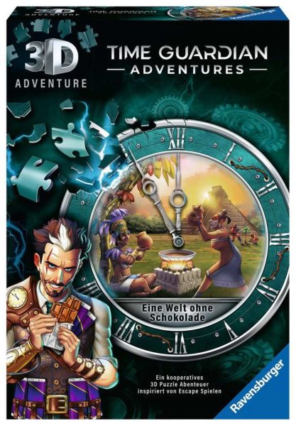 RAVENSBURGER 11540 3D Adventure - Time Guardian Adventures: Eine Welt ohne Schokolade