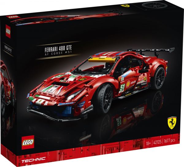 LEGO® Technic 42125 Ferrari 488 GTE AF Corse #51