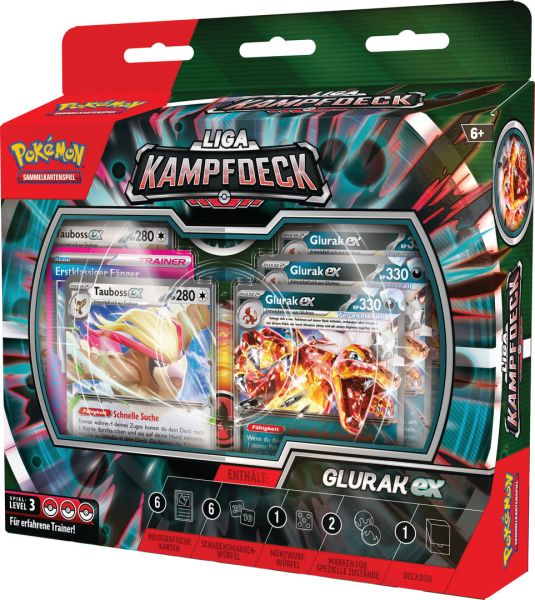 Pokémon 45911 Liga-Kampfdeck Glurak-ex