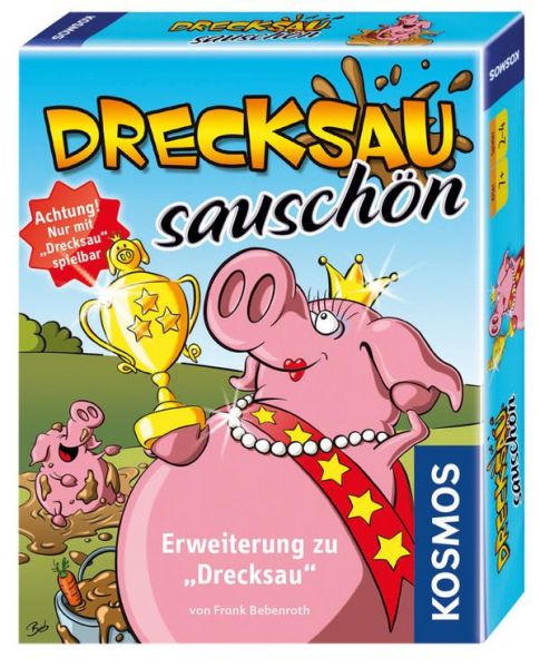 KOSMOS 740375 Kartenspiel Drecksau Sauschön - Erweiterung