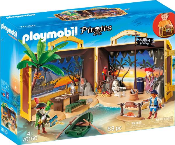 PLAYMOBIL® 70150 Mitnehm-Pirateninsel