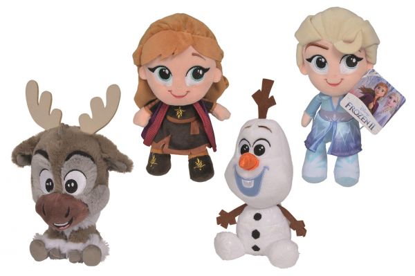 Simba 6315877545 Disney Frozen 2, Chunky, 15 cm, 4-fach sortiert