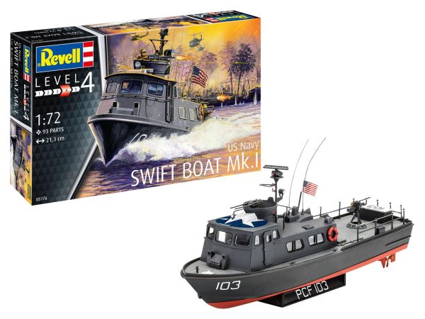 Revell 05176 1:72 US Navy SWIFT BOAT Mk.I