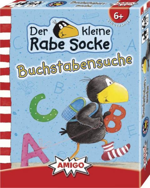 AMIGO 01901 Rabe Socke Buchstabensuche