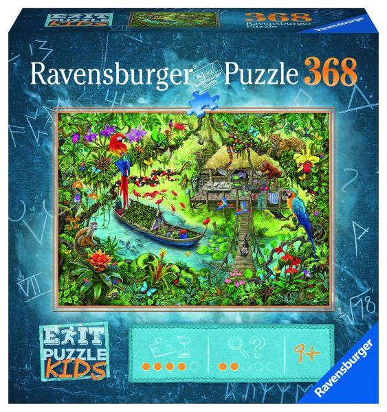 Ravensburger 12924 Kinderpuzzle - EXIT Puzzle Kids Die Dschungelexpedition