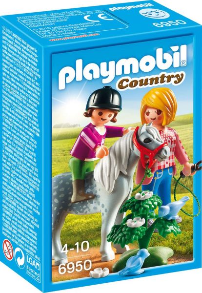 PLAYMOBIL® 6950 Spaziergang mit Pony