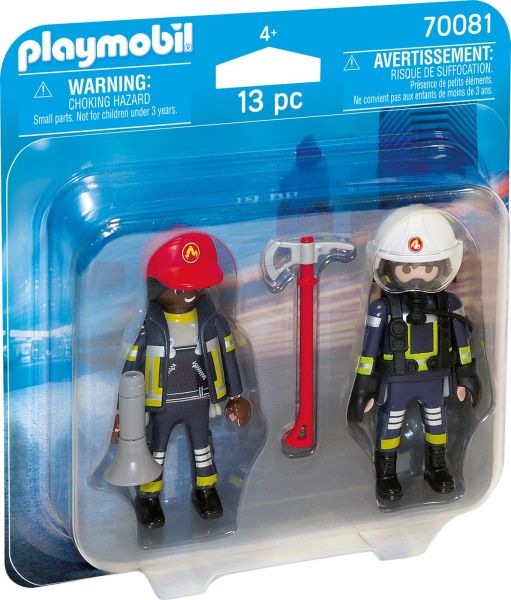 PLAYMOBIL® 70081 DuoPack Feuerwehrmann und Feuerwehrfrau