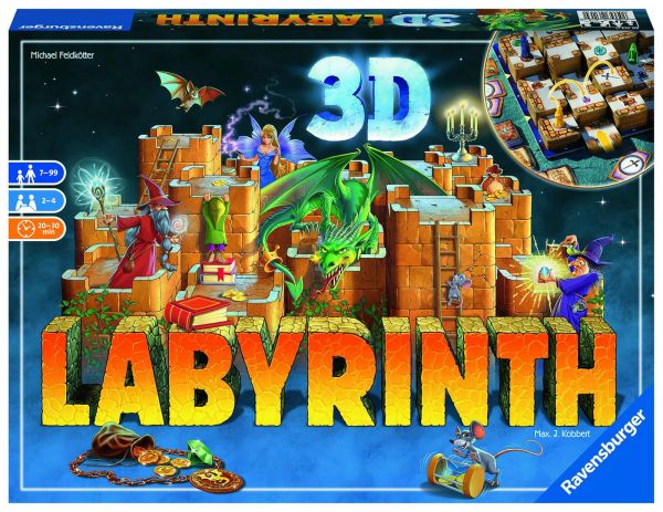Ravensburger 26113 Das verrückte Labyrinth 3D