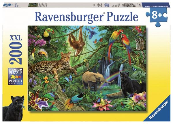 Ravensburger 12660 Kinder-Puzzle Tiere im Dschungel