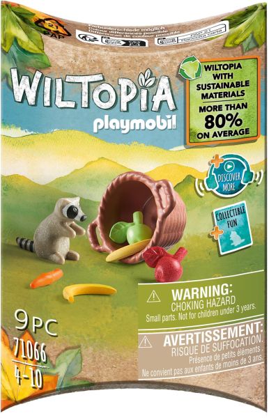 PLAYMOBIL® 71066 Wiltopia - Waschbär