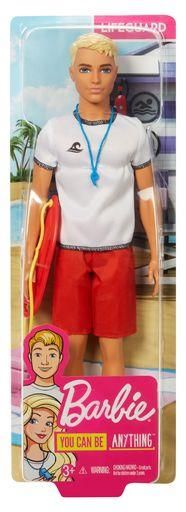 MATTEL FXP04 Barbie Ken Career Puppe Rettungsschwimmer