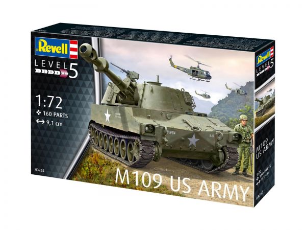 Revell 03265 1:72 M109 US Army