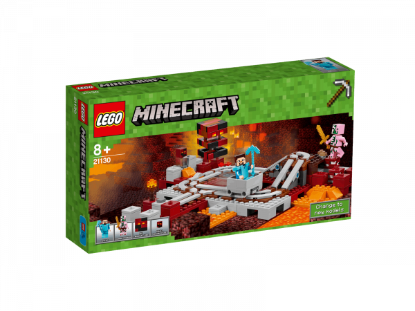 LEGO® Minecraft™ 21130 Die Nether-Eisenbahn