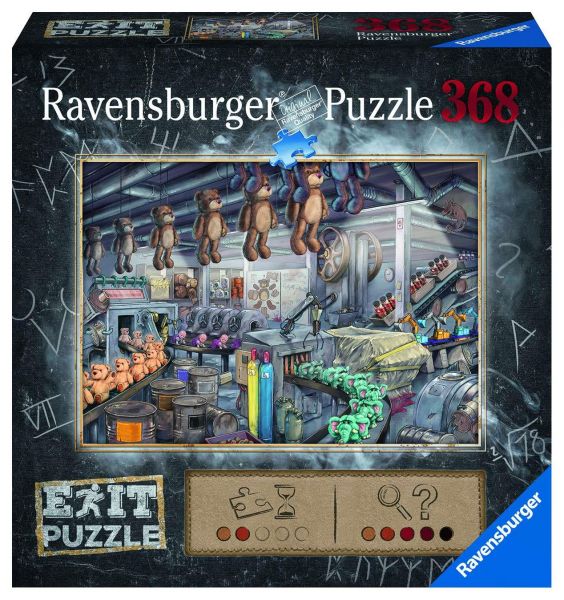 Ravensburger 16484 Ravensburger Puzzle - In der Spielzeugfabrik - 368 Teile