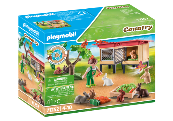 PLAYMOBIL® 71252 Kaninchenstall