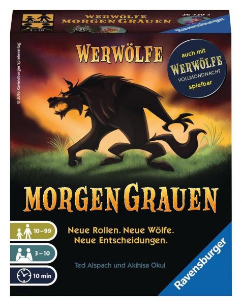 Ravensburger 26729 Werwölfe Morgengrauen - Ravensburger® Kartenspiele