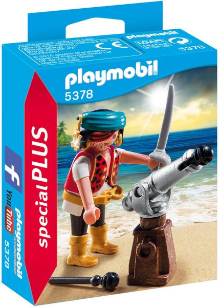 PLAYMOBIL® 5378 Pirat mit Kanone