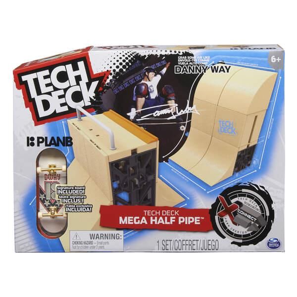 Spin Master 42278 TED Tech Deck Danny Way Mega Half Pipe