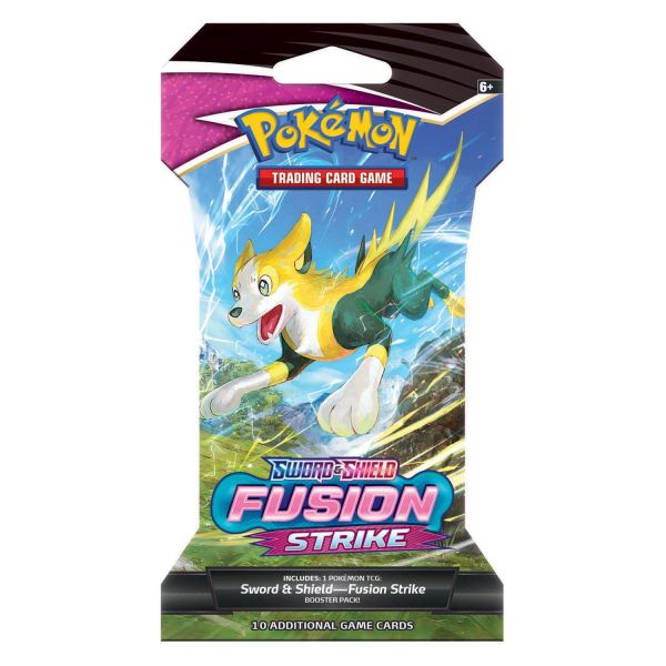 POKÉMON 80917 Sword & Shield Fusion Strike Sleeved Booster