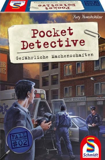 Schmidt Spiele 49378 Pocket Detective, Gefährliche Machenschaften