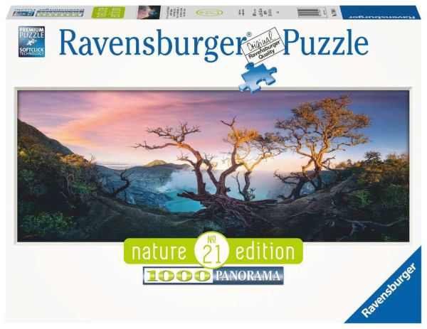 RAVENSBURGER 17094 Puzzle Schwefelsäure See am Mount Ijen, Java Nature Edition 1000 Teile